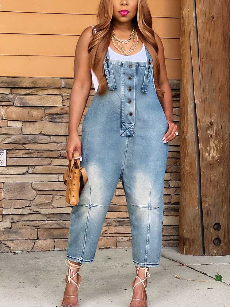 Vintage Denim Overall