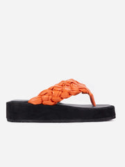 Sandalias casuales tipo chanclas trenzadas