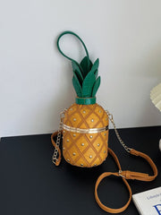 Bolso bandolera con forma de piña