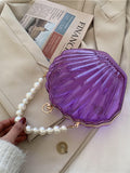 Pearl Decor Dome Bag