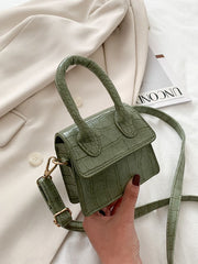 Flap Solid Textured Bag