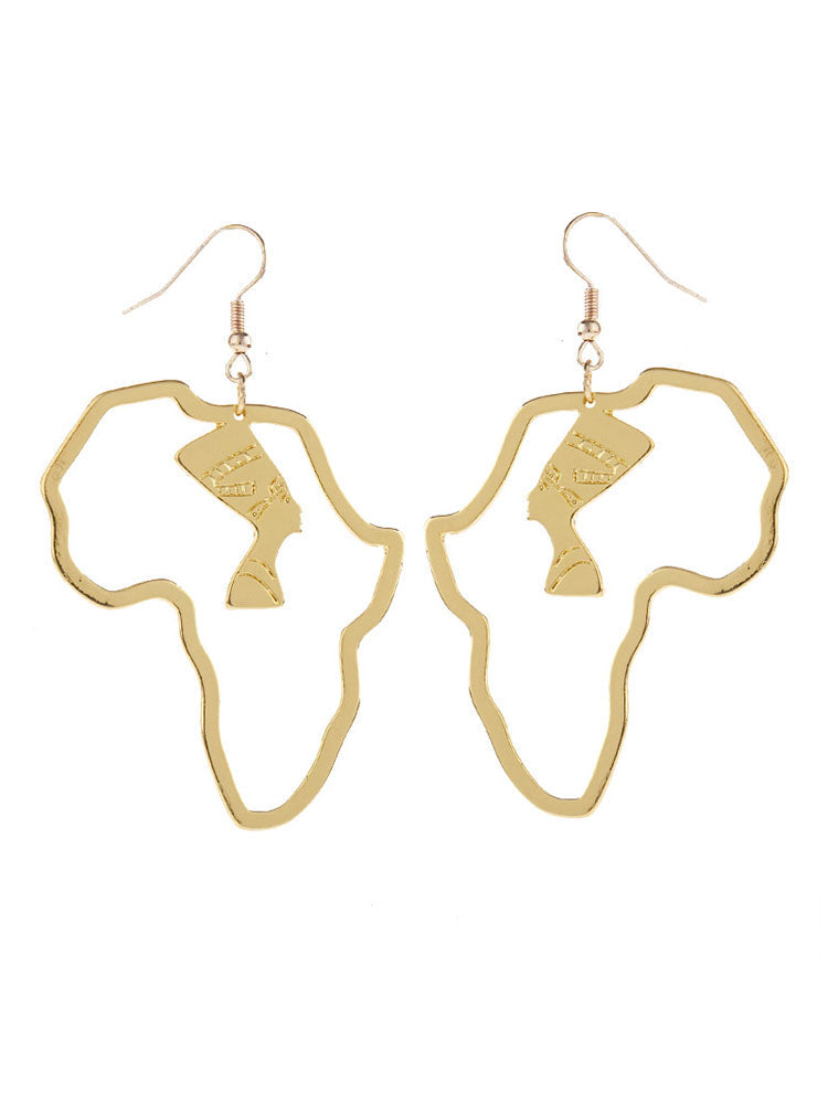 African Queen Hoop Earrings