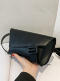 Retro Solid Color Leather Bags