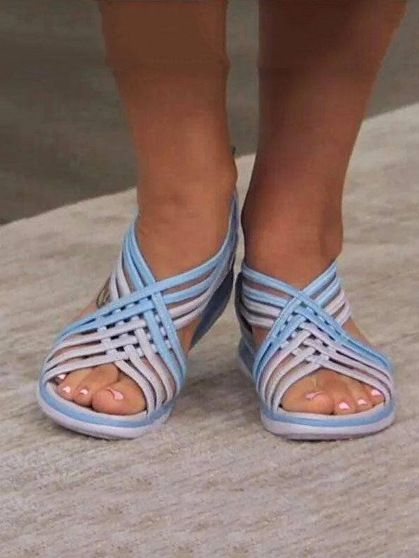 Casual Multi-Wedge Sandals
