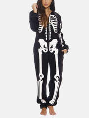 Halloween Skeleton Jumpsuit