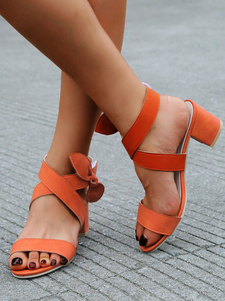 Bow Strap Sandals