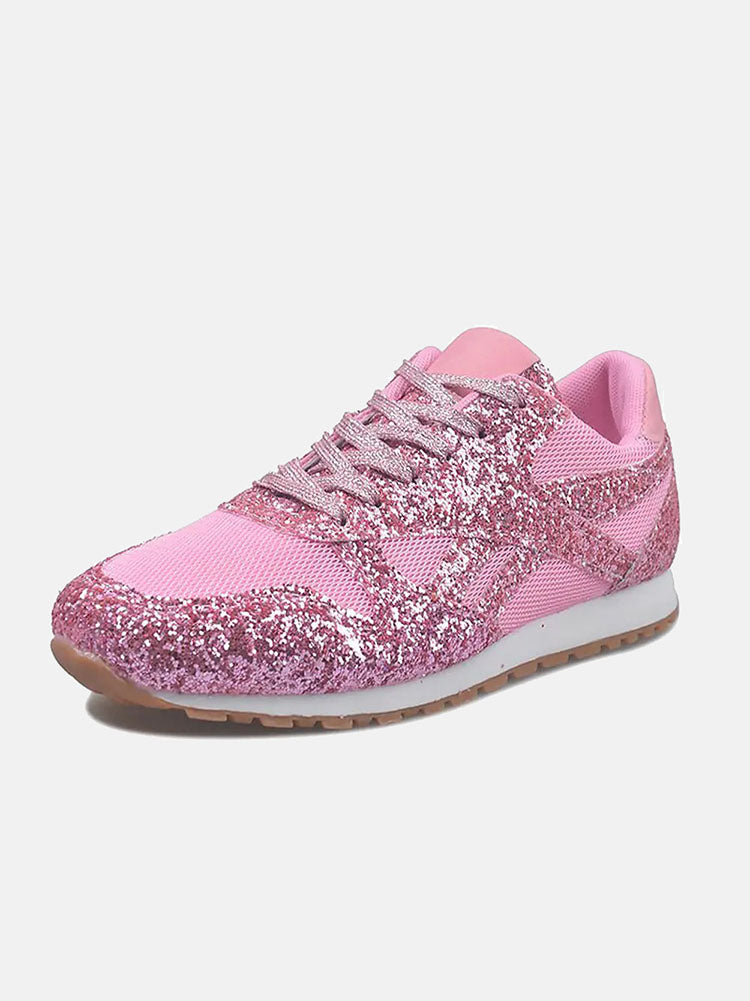 Casual Glitter Breathable Sneakers