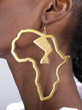 African Queen Hoop Earrings