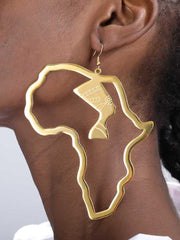 African Queen Hoop Earrings