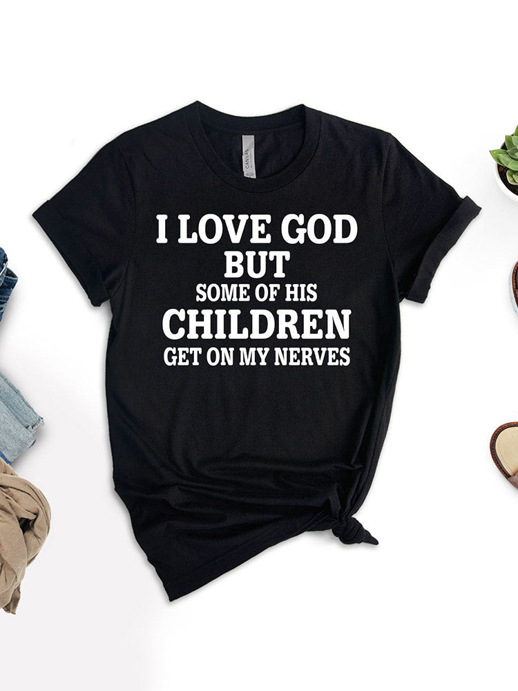 I Love God Tee